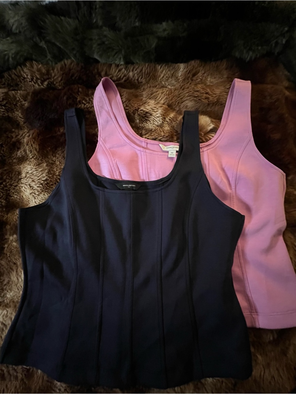 Banana Republic Soft Touch Scuba Corset Tops M | Bundle Deal 2 for $35 (NWOT)